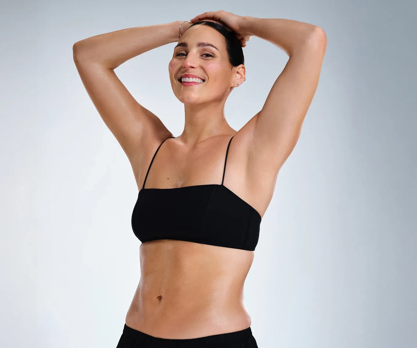 Smiling Caucasian female 