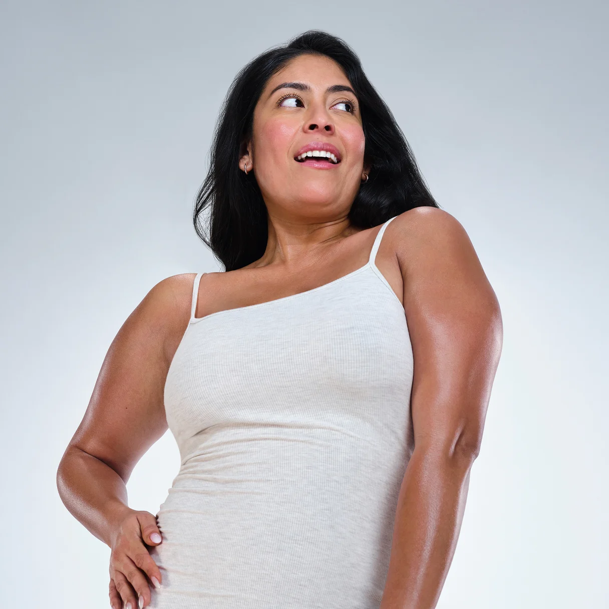 Female model posing