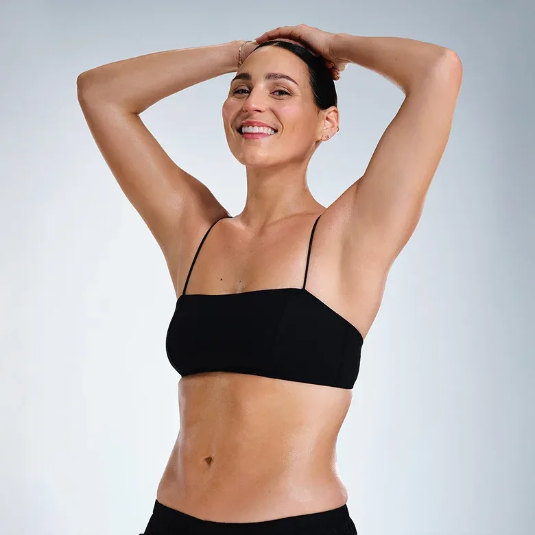 Smiling Caucasian female 