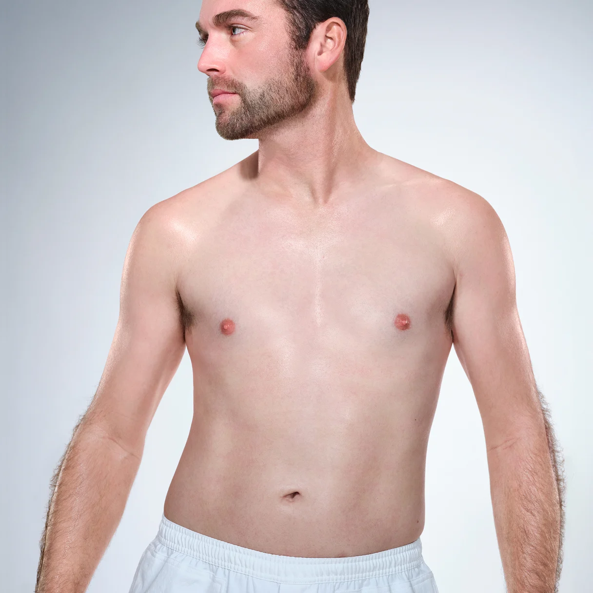 Male CoolSculpting model